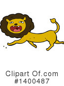 Male Lion Clipart #1400487 by lineartestpilot