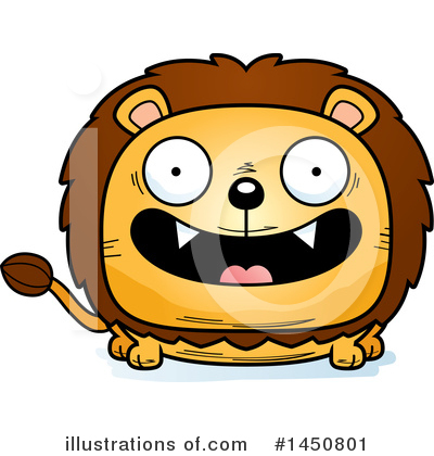 Royalty-Free (RF) Male Lion Clipart Illustration by Cory Thoman - Stock Sample #1450801