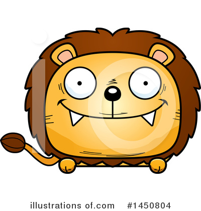 Royalty-Free (RF) Male Lion Clipart Illustration by Cory Thoman - Stock Sample #1450804