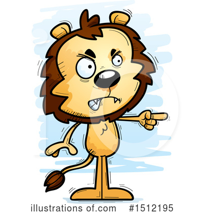 Royalty-Free (RF) Male Lion Clipart Illustration by Cory Thoman - Stock Sample #1512195