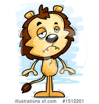 Royalty-Free (RF) Male Lion Clipart Illustration by Cory Thoman - Stock Sample #1512201