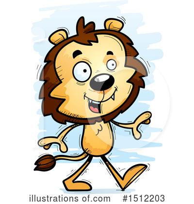 Royalty-Free (RF) Male Lion Clipart Illustration by Cory Thoman - Stock Sample #1512203