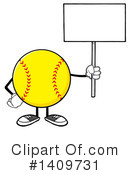 Male Softball Clipart #1409731 by Hit Toon
