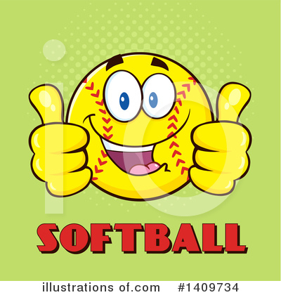 Male Softball Clipart #1409734 by Hit Toon