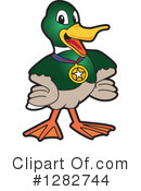Mallard Duck Clipart #1282744 by Mascot Junction