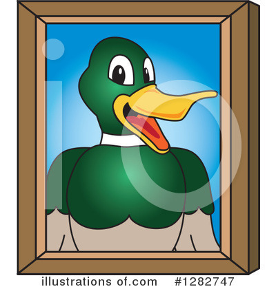 Royalty-Free (RF) Mallard Duck Clipart Illustration by Mascot Junction - Stock Sample #1282747