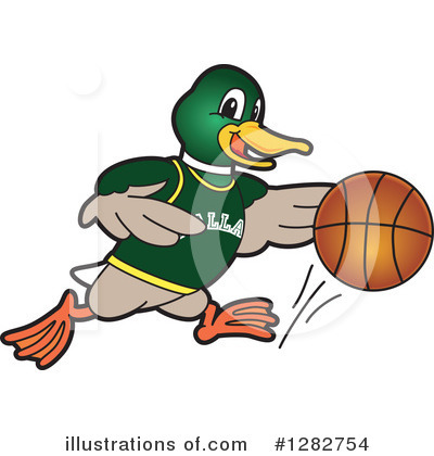 Royalty-Free (RF) Mallard Duck Clipart Illustration by Mascot Junction - Stock Sample #1282754