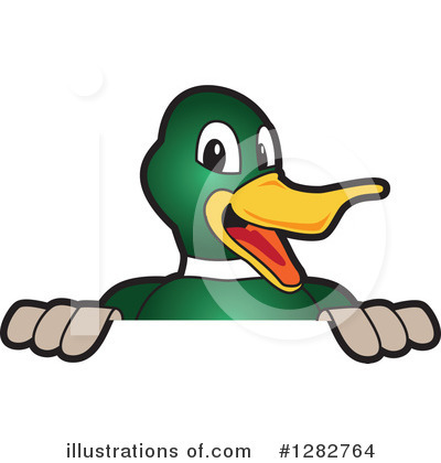 Royalty-Free (RF) Mallard Duck Clipart Illustration by Mascot Junction - Stock Sample #1282764