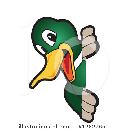 Royalty-Free (RF) Mallard Duck Clipart Illustration by Mascot Junction - Stock Sample #1282765