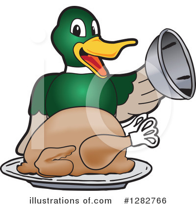 Royalty-Free (RF) Mallard Duck Clipart Illustration by Mascot Junction - Stock Sample #1282766