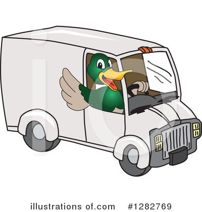 Royalty-Free (RF) Mallard Duck Clipart Illustration by Mascot Junction - Stock Sample #1282769