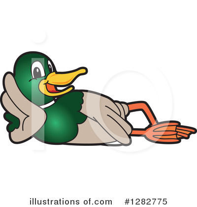 Royalty-Free (RF) Mallard Duck Clipart Illustration by Mascot Junction - Stock Sample #1282775