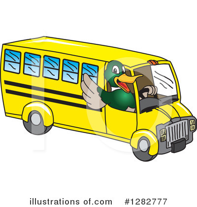 Royalty-Free (RF) Mallard Duck Clipart Illustration by Mascot Junction - Stock Sample #1282777