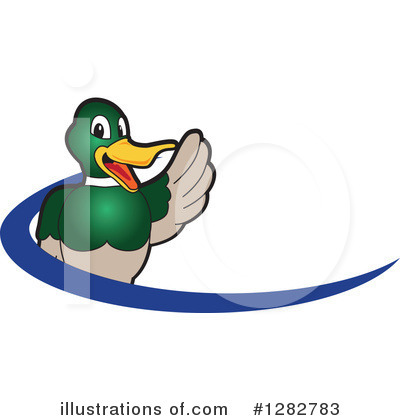 Royalty-Free (RF) Mallard Duck Clipart Illustration by Mascot Junction - Stock Sample #1282783