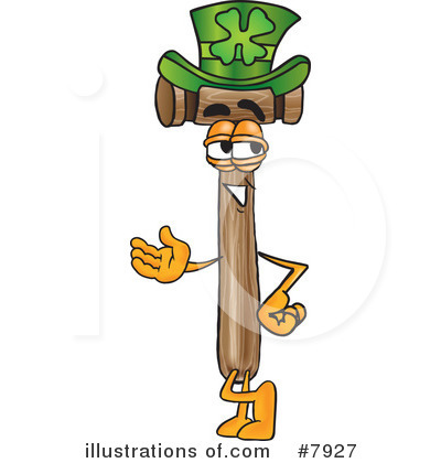 Royalty-Free (RF) Mallet Clipart Illustration by Mascot Junction - Stock Sample #7927