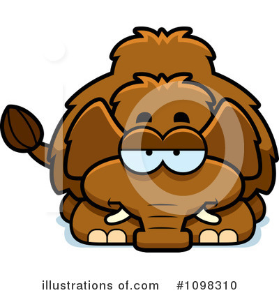 Mammoth Clipart #1098310 by Cory Thoman