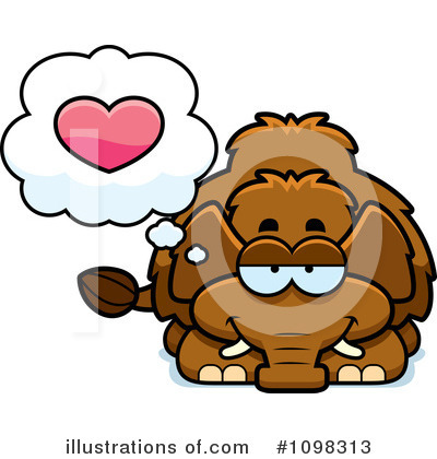 Mammoth Clipart #1098313 by Cory Thoman