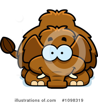 Royalty-Free (RF) Mammoth Clipart Illustration by Cory Thoman - Stock Sample #1098319