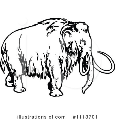 Mammoth Clipart #1113701 by Prawny Vintage