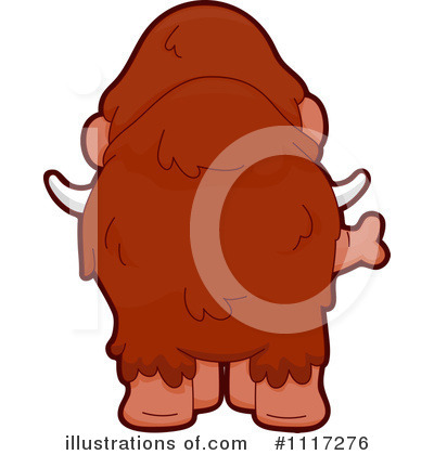 Royalty-Free (RF) Mammoth Clipart Illustration by BNP Design Studio - Stock Sample #1117276
