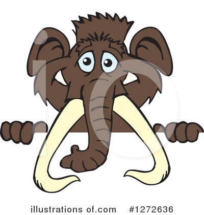 Mammoth Clipart #1272636 by Dennis Holmes Designs