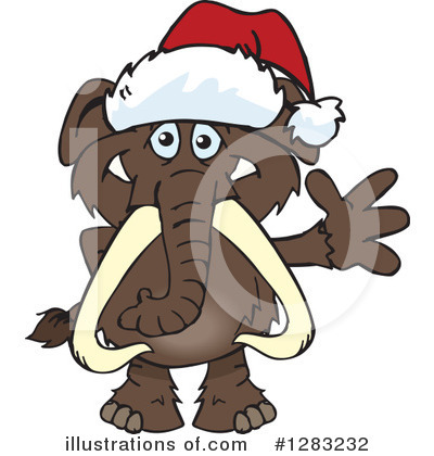 Mammoth Clipart #1283232 by Dennis Holmes Designs