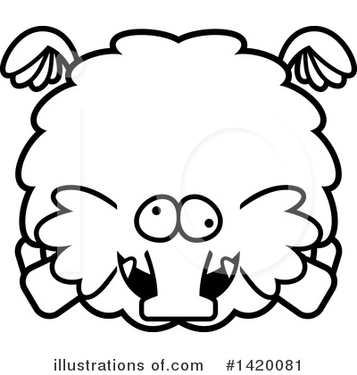 Mammoth Clipart #1420081 by Cory Thoman