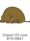Mammoth Clipart #1510841 by lineartestpilot