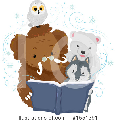 Woolly Mammoth Clipart #1551391 by BNP Design Studio