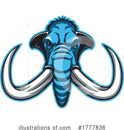 Mammoth Clipart #1777836 by Vector Tradition SM
