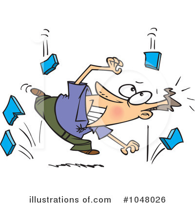 Royalty-Free (RF) Man Clipart Illustration by toonaday - Stock Sample #1048026
