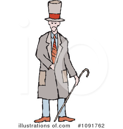 Royalty-Free (RF) Man Clipart Illustration by Steve Klinkel - Stock Sample #1091762