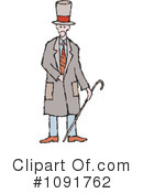 Man Clipart #1091762 by Steve Klinkel