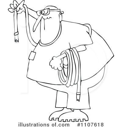 Royalty-Free (RF) Man Clipart Illustration by djart - Stock Sample #1107618