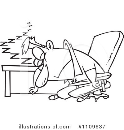 Tired Clipart #1109637 by toonaday