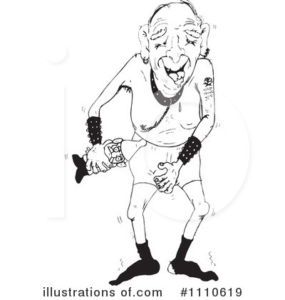 Royalty-Free (RF) Man Clipart Illustration by Dennis Holmes Designs - Stock Sample #1110619