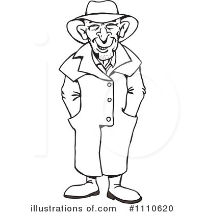 Royalty-Free (RF) Man Clipart Illustration by Dennis Holmes Designs - Stock Sample #1110620