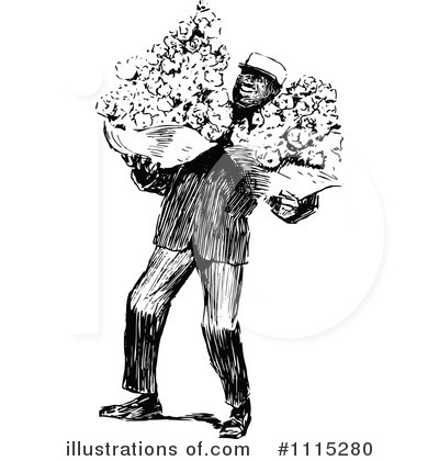 Royalty-Free (RF) Man Clipart Illustration by Prawny Vintage - Stock Sample #1115280