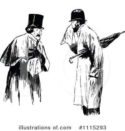 Royalty-Free (RF) Man Clipart Illustration by Prawny Vintage - Stock Sample #1115293