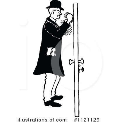 Royalty-Free (RF) Man Clipart Illustration by Prawny Vintage - Stock Sample #1121129