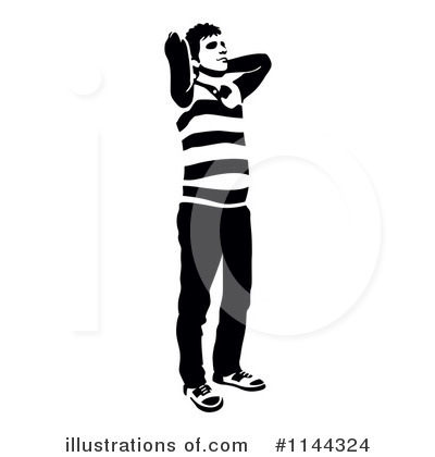 Royalty-Free (RF) Man Clipart Illustration by Frisko - Stock Sample #1144324