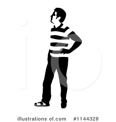Royalty-Free (RF) Man Clipart Illustration by Frisko - Stock Sample #1144328