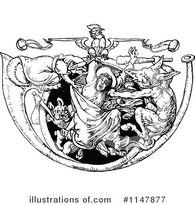 Royalty-Free (RF) Man Clipart Illustration by Prawny Vintage - Stock Sample #1147877