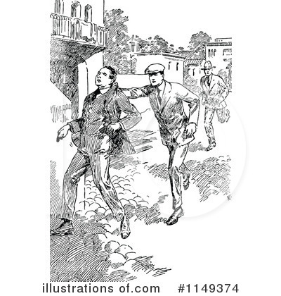 Royalty-Free (RF) Man Clipart Illustration by Prawny Vintage - Stock Sample #1149374