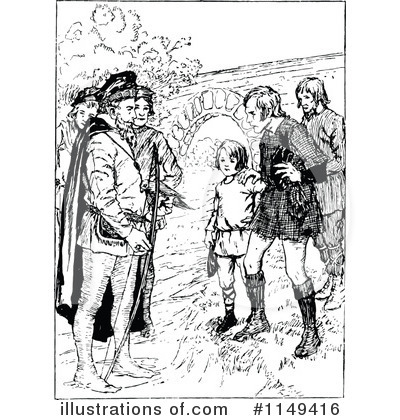 Royalty-Free (RF) Man Clipart Illustration by Prawny Vintage - Stock Sample #1149416