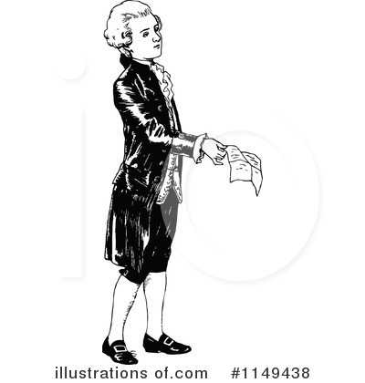 Royalty-Free (RF) Man Clipart Illustration by Prawny Vintage - Stock Sample #1149438