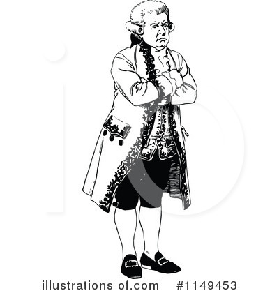 Royalty-Free (RF) Man Clipart Illustration by Prawny Vintage - Stock Sample #1149453