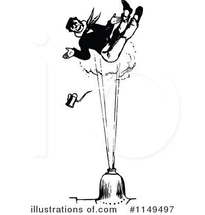 Royalty-Free (RF) Man Clipart Illustration by Prawny Vintage - Stock Sample #1149497