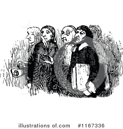 Royalty-Free (RF) Man Clipart Illustration by Prawny Vintage - Stock Sample #1167336