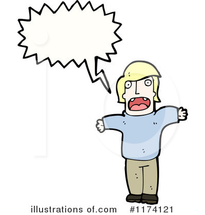 Yelling Clipart #1174121 by lineartestpilot